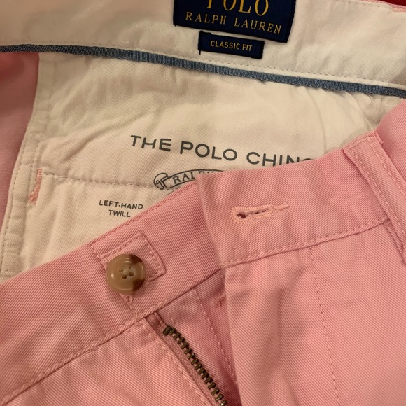 Polo Classic Pink Chinos 33 waist - Picture 2 of 6